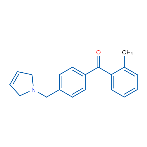 (4-((2,5-Dihydro-1H-pyrrol-1-yl)methyl)phenyl)(o-tolyl)methanone 1g