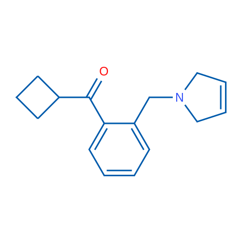 Cyclobutyl(2-((2,5-dihydro-1H-pyrrol-1-yl)methyl)phenyl)methanone 1g