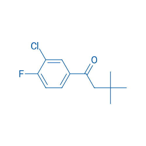 3'-Chloro-3,3-dimethyl-4'-fluorobutyrophenone 1g