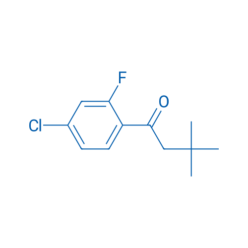 4'-Chloro-3,3-dimethyl-2'-fluorobutyrophenone 1g