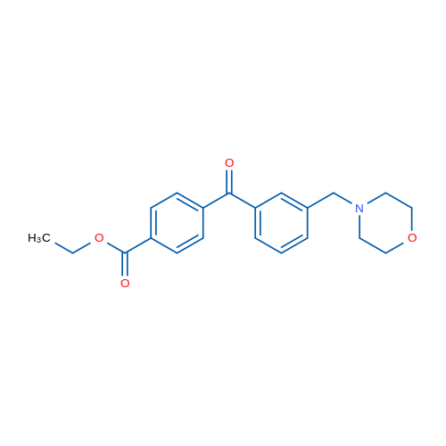 4'-Carboethoxy-3-morpholinomethyl benzophenone 1g