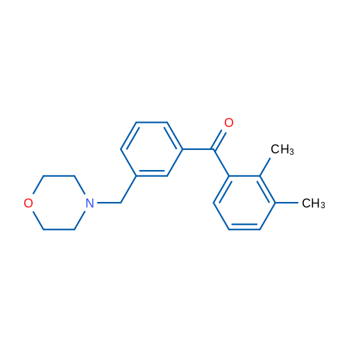 2,3-Dimethyl-3'-morpholinomethyl benzophenone 1g