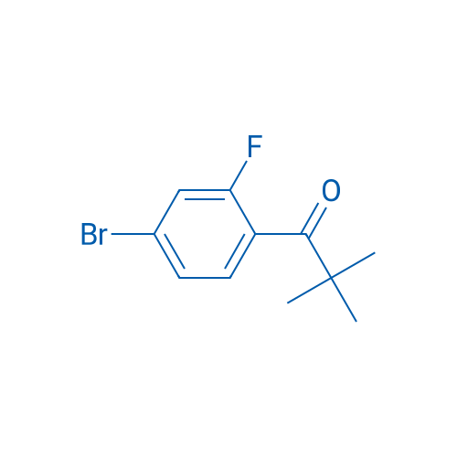 4'-Bromo-2,2-dimethyl-2'-fluoropropiophenone 250mg