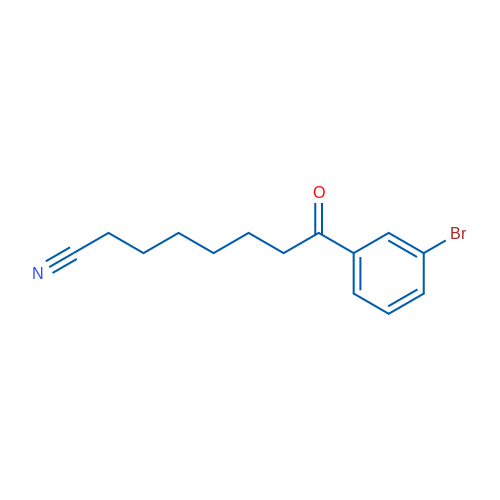 8-(3-Bromophenyl)-8-oxooctanenitrile 1g