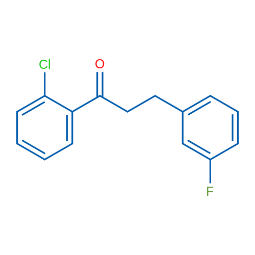 2'-Chloro-3-(3-fluorophenyl)propiophenone 1g