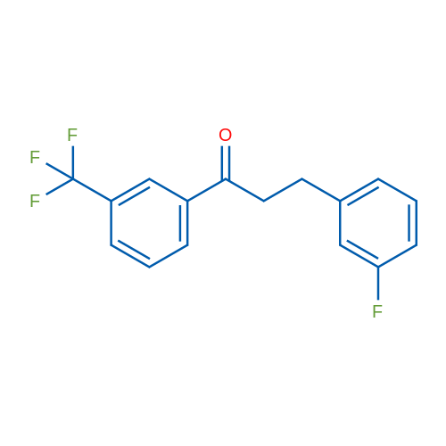 3-(3-Fluorophenyl)-3'-trifluoromethylpropiophenone 1g