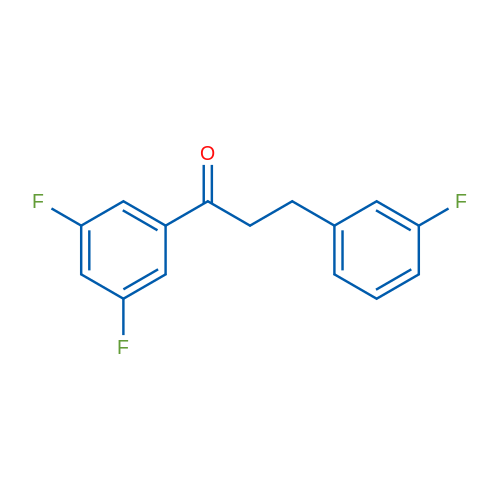 3',5'-Difluoro-3-(3-fluorophenyl)propiophenone 1g