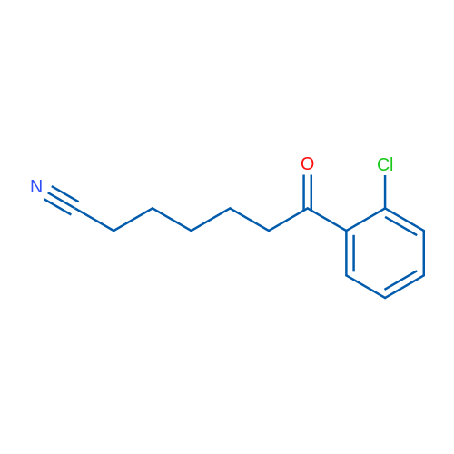 7-(2-Chlorophenyl)-7-oxoheptanenitrile 1g