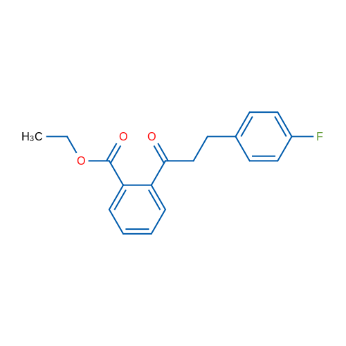 2'-Carboethoxy-3-(4-fluorophenyl)propiophenone 1g