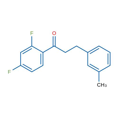 2',4'-Difluoro-3-(3-methylphenyl)propiophenone 1g