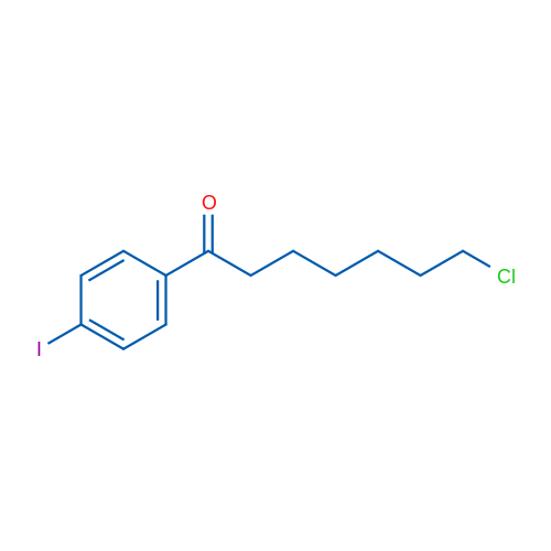 7-Chloro-1-(4-iodophenyl)-1-oxoheptane 1g