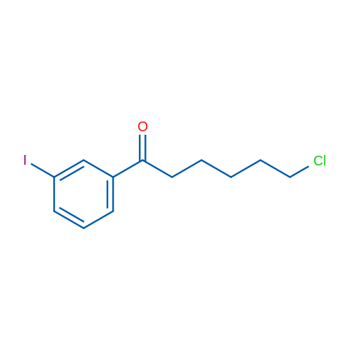 6-Chloro-1-(3-iodophenyl)-1-oxohexane 1g
