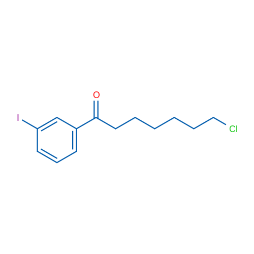 7-Chloro-1-(3-iodophenyl)-1-oxoheptane 1g