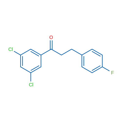 3',5'-Dichloro-3-(4-fluorophenyl)propiophenone 1g