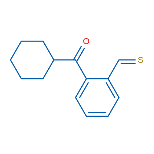 Cyclohexyl 2-thiomethylphenyl ketone 1g