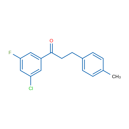 3'-Chloro-5'-fluoro-3-(4-methylphenyl)propiophenone 1g