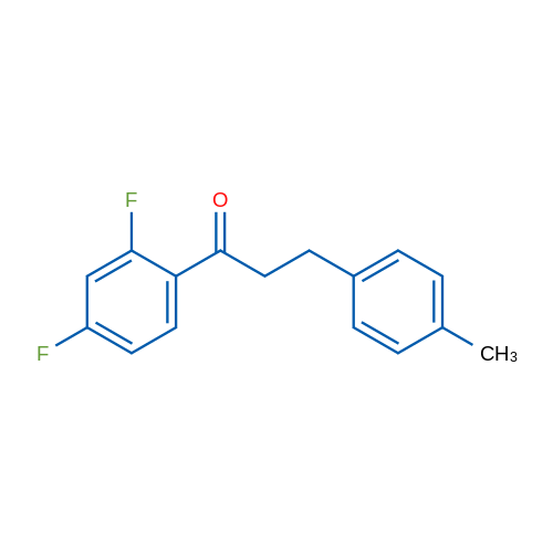 2',4'-Difluoro-3-(4-methylphenyl)propiophenone 1g