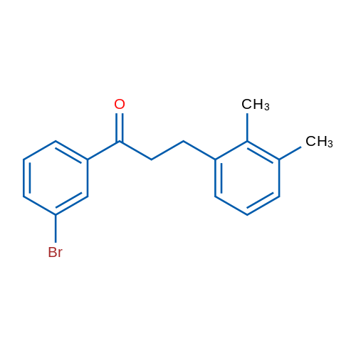 3'-Bromo-3-(2,3-dimethylphenyl)propiophenone 1g