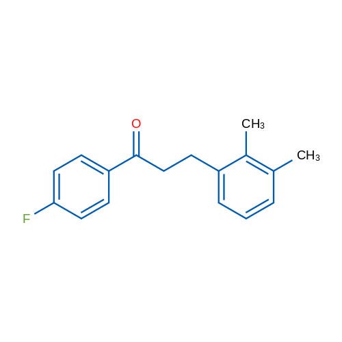 3-(2,3-Dimethylphenyl)-4'-fluoropropiophenone 1g