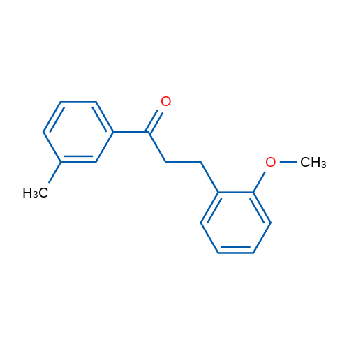 3-(2-Methoxyphenyl)-3'-methylpropiophenone 1g