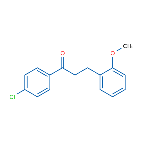 4'-Chloro-3-(2-methoxyphenyl)propiophenone 1g