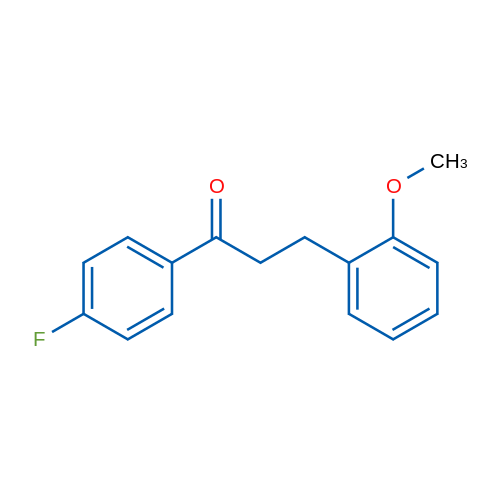 4'-Fluoro-3-(2-methoxyphenyl)propiophenone 1g