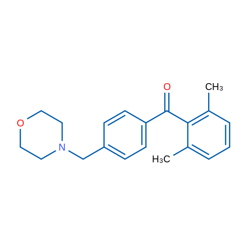 2,6-Dimethyl-4'-morpholinomethyl benzophenone 1g