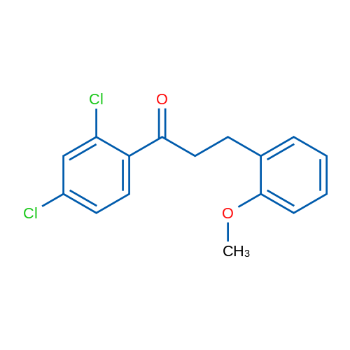 2',4'-Dichloro-3-(2-methoxyphenyl)propiophenone 1g