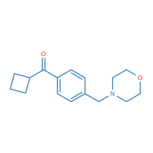 Cyclobutyl 4-(morpholinomethyl)phenyl ketone 1g