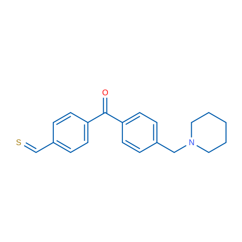4-Piperidinomethyl-4'-thiomethylbenzophenone 1g