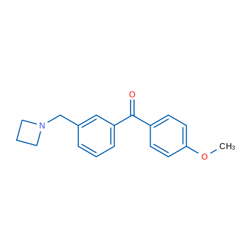 (3-(Azetidin-1-ylmethyl)phenyl)(4-methoxyphenyl)methanone 1g