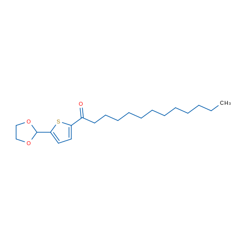 5-(1,3-Dioxolan-2-yl)-2-thienyl dodecyl ketone 1g