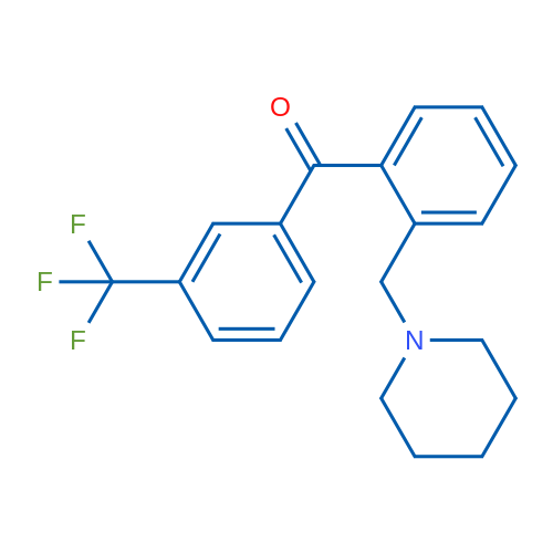 2-Piperidinomethyl-3'-trifluoromethylbenzophenone 1g
