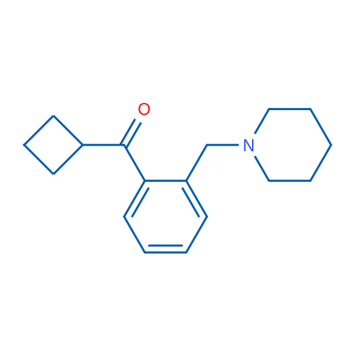 Cyclobutyl 2-(piperidinomethyl)phenyl ketone 1g