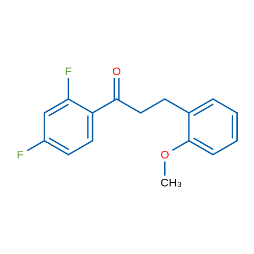 2',4'-Difluoro-3-(2-methoxyphenyl)propiophenone 1g