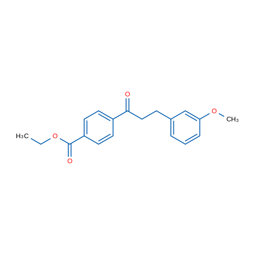 4'-Carboethoxy-3-(3-methoxyphenyl)propiophenone 1g