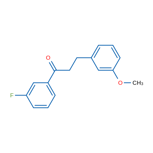 3'-Fluoro-3-(3-methoxyphenyl)propiophenone 1g