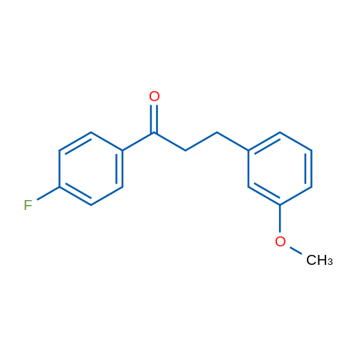 4'-Fluoro-3-(3-methoxyphenyl)propiophenone 1g