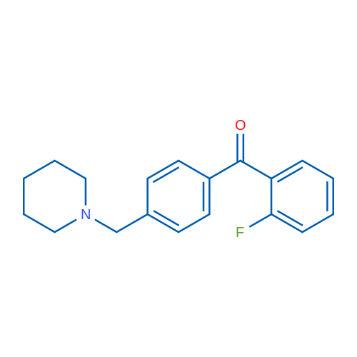 2-Fluoro-4'-piperidinomethyl benzophenone 1g