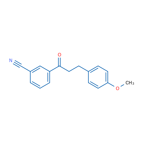 3'-Cyano-3-(4-methoxyphenyl)propiophenone 1g