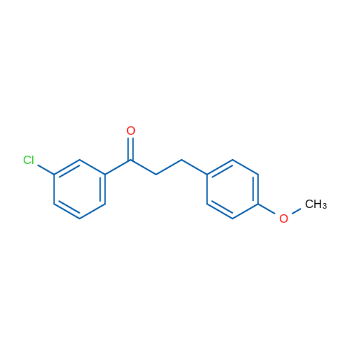 3'-Chloro-3-(4-methoxyphenyl)propiophenone 1g