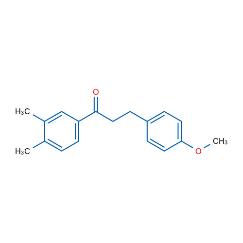 3',4'-Dimethyl-3-(4-methoxyphenyl)propiophenone 1g
