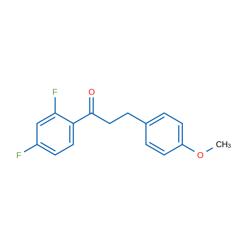 2',4'-Difluoro-3-(4-methoxyphenyl)propiophenone 1g