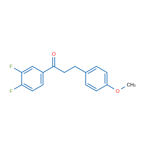 3',4'-Difluoro-3-(4-methoxyphenyl)propiophenone 1g