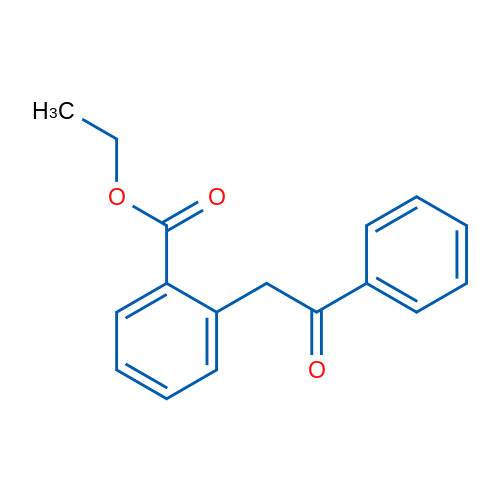 Ethyl 2-(2-oxo-2-phenylethyl)benzoate 1g