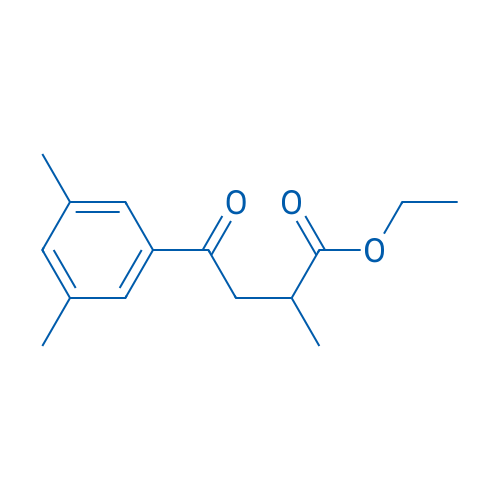 Ethyl 4-(3,5-dimethylphenyl)-2-methyl-4-oxobutyrate 1g