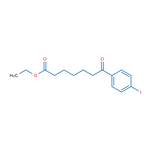 Ethyl 7-(4-iodophenyl)-7-oxoheptanoate 1g