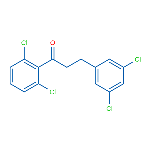 3-(3,5-Dichlorophenyl)-2',6'-dichloropropiophenone 1g