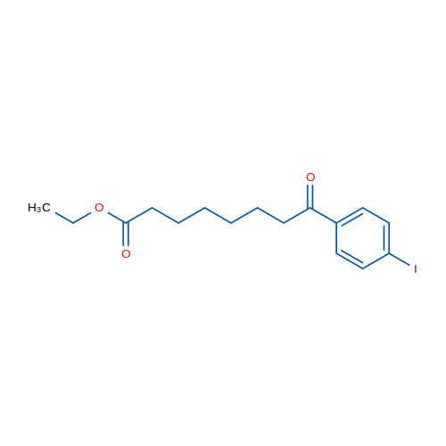 Ethyl 8-(4-iodophenyl)-8-oxooctanoate 1g