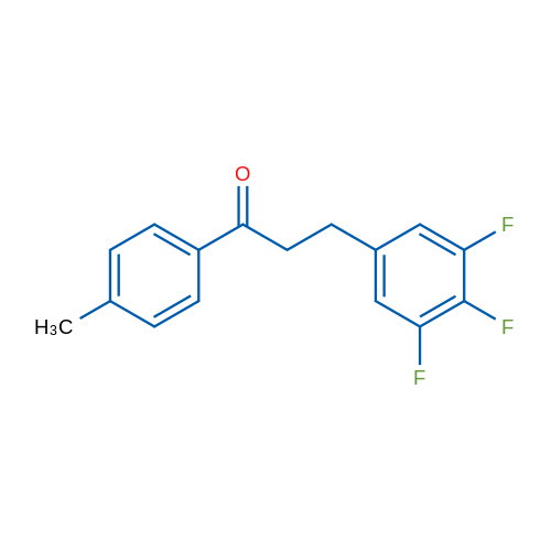 4'-Methyl-3-(3,4,5-trifluorophenyl)propiophenone 1g